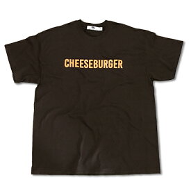 RHC Ron Herman (ロンハーマン): WXL (ダブルXL) CHEESE BURGER (チーズバーガー) Tシャツ ブラウン