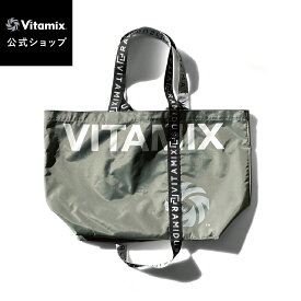 【バイタミックス 公式】Vitamix ＆ RAMIDUS コラボバッグ カーキ アクセサリー バッグ 鞄 トートバッグ ラミダス コラボ 藤原ヒロシ SDG's リサイクル ナイロン 大容量【日本輸入総代理店】