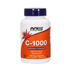 �r�^�~��C-1000 with �o�C�I�t���{�m�C�h 100�� �i�E�t�[�Y �yNow foods C-1000 Bioflavonoids 100Capsules�z