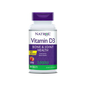 ig[ r^~D3 20000IU 90 ^ubg т݂ r^~ Tv TvgyNatrol Vitamin D3 Bone & Joint Health 2000 IU 90 tabletsz