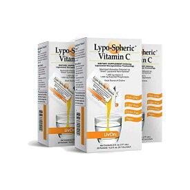 【お得な3個セット】 高濃度 ビタミンC 1000mg リポスフェリック 30包入 リポソーム 【Lypo-Spheric Vitamin C 1,000mg×30 Packs】