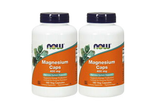 y2Zbgz}OlVE 400mg 180 Tvg ~l }OlVE@ yNow Foods Magnesium Caps 400mg, 180 Veg Capsulesz