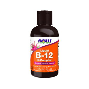 �t�� B12 B ������ 59ml�i2�t�ʃI���X�j���L�b�hB-12 �T�v�������g �r�^�~�� �r�^�~��B B12 �yNow Foods Liquid B-12 B-complex, 2 fl oz.�z