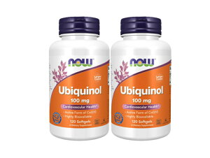 y2ZbgzrLm[iҌ^RGUCQ10j 100mg 120@CoQ10yNow Foods Ubiquinol 100mg 120 softgelsz