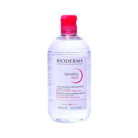 ビオデルマ (Bioderma) サンシビオ H2O ミセラウォーター クレンジング 化粧落とし 500ml 拭き取り化粧水 ビオデルマ 【Bioderma Cleansing Water, Sensibio H2O(16.7oz)】