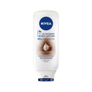 jxA CV[{fB[[V RRAo^[̍ 400ml (13.5oz) ێ 邨 Ȃ߂炩  Ƃ {fBPAyNivea In-Shower Body Lotion Cocoa Butter 13.5 fl ozz