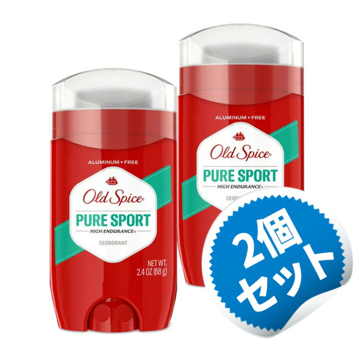 オールドスパイス ピュアスポーツ デオドラント 2本(2個) Old Spice