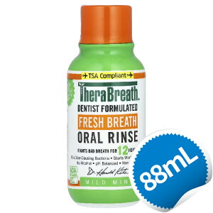 ZuX I[X [}Ch~g] }EXEHbV gїp s 88mlyTheraBreath Oral Rinse, Mild Mint, 3ozz