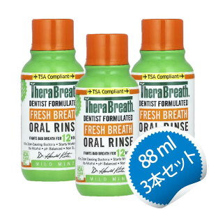 y3{ZbgzZuX I[X [}Ch~g] }EXEHbV gїp s 88mlyTheraBreath Oral Rinse, Mild Mint, 3ozz