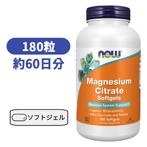 iEt[Y }OlVE NG_ 180 }OlVE r^~ т݂ Tv iE ~l oX r^~ Tv Tvg NTv yNow Magnesium Citrate Softgels 180 z