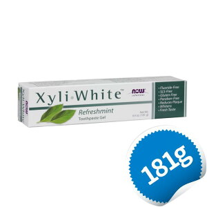 iE LVg[ WF tbV~gt[o[ 181g tbY tbV~g I[PA  zCgjO yNow Foods XyliWhite Refreshmint Toothpaste 6.4 ozz