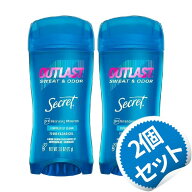 【お得な2個セット】シークレット アウトラスト コンプリートリー クリーン クリアジェル 73g デオドラン…