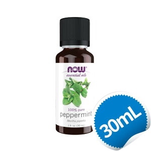NOW Foods (iEt[Y) GbZVA}IC yp[~g 30ml yNow Foods Essential Oils Peppermint, 1 fl. ozz