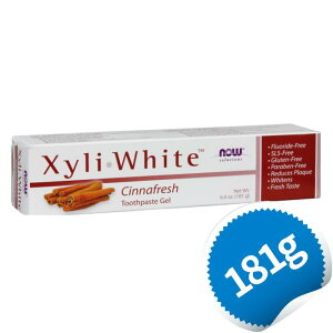 iE LVg[ WF VitbV 181g tbY tbV~g I[PA  Vi t[o[yNow Foods XyliWhite Cinnafresh Toothpaste 6.4 ozz
