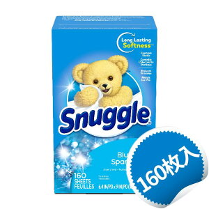 [ Snuggle ] hC[V[g u[Xp[N _ (160) _V[g hCV[g  y Snuggle Blue Sparkle Cuddle Up Fresh Dryer Sheets z