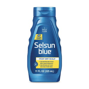 �Z���T���u���[ �_���h���t�V�����v�[ 325ml �t�P�h�~ ����݊ɘa �ySelsun Blue Dandruff Shampoo, Itchy Dry Scalp 11fl oz �z