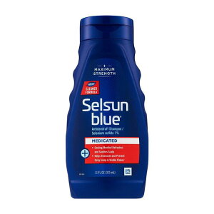 �Z���T���u���[ �_���h���t�V�����v�[ ��p 325ml �t�P�h�~ �ySelsun Blue Anti Dandruff Shampoo, Medicated Maximum Strength 11fl oz �z