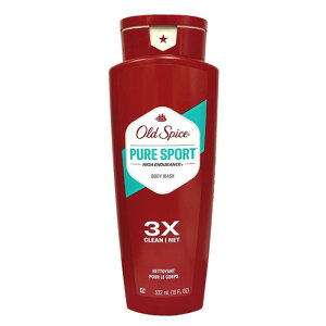 I[hXpCX {fB[EHbV sAX|[c 3X N[ 532ml yOld Spice Body Wash Pure Sport 3X Clean 18 fl ozz
