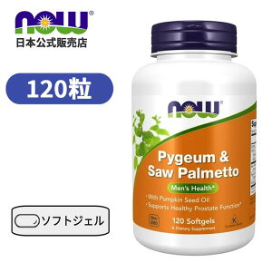 �s�W�E�� �� �\�[�p�����b�g�G�L�X 120�� �T�v�������g �A���� �n�[�u �A�� �\�[�p�����b�g(�m�R�M�����V)�@�yNow Foods Pygeum & Saw Palmetto 60 softgels�z