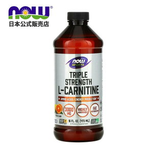 L - Jj` Lbh 3000mg 473ml iEt[Y iE r^~ т݂ Tv A~m_ VgX yNow Triple Strength L-Carnitinez