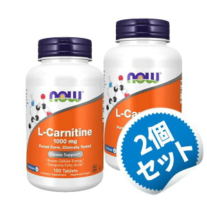 y2z L-Jj` 1,000mg 100 Jj` Tvg A~m_ L-Jj` GlM[ Tv iEt[Y iE r^~ т݂ TvyNow Foods L-Carnitinez