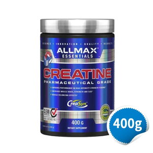 �I�[���}�b�N�X �N���A�`�� ���m�n�C�h���[�g�p�E�_�[ 400g �s���A �����q�� �؃g�� �g���[�j���O �u���� �G�l���M�[ ���[�f�B���O �yALLMAX Pure Micronized Creatine Monohydrate Pharmaceutical Grade 400g�z