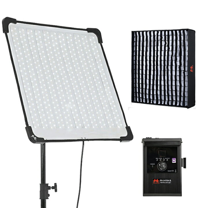 楽天市場】FalconEyes RX-24TDX III LED Flex Light 220W 3000K-5600K 