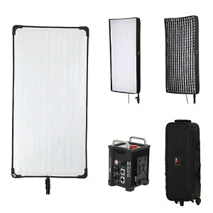 FalconEyes RX-48TDX III LED Flex Light 360W 3000K-5600K 郉Cg 9ޏƖ CRI95+ TLCI97+ iK DMXT|[g Av\ d  BepCg (RX-48TDX?III+SBHC)