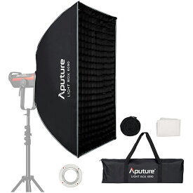 Aputure Light box 6090 矩形ソフトボックス 60*90cm 53cm深さ Bowensマウント対応 折りたたみ式 Aputure 120D II/300D II/300X Aamaran 100d/x 200d/x Aamaran 60d/xなどに適用