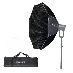Aputure Light OctaDome 120 p`\tg{bNX 120*53.5cm ܂ݎ Bowens MountΉ Aputure LS 1200d Pro, 600x Pro, 600d Pro, 300d II, 300xȂǂɓKp L[obOt