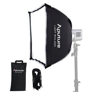 Aputure Light Box 4545 lp\tg{bNX Bowens}EgΉ y 45*45cm [30cm amaran 100/200/COB 60V[YɍœK