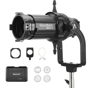 Aputure Spotlight Mount II 19° 26° 36° 50° Lens Kit Bowens�}�E���g�X�|�b�g���C�g�����Y�L�b�g B-Size Gobo STORM/Light Storm�V���[�Y���C�g�ɍœK (19°/26°/36°/50°)