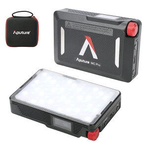 Aputure MC PRO RGBWW |PbgCg tJ[ CRI96+ TLCI96+ 2000K-10000KFx 45°px 15FXƖ 1585lux@0.5m Sidus Link DMX/RDM Lumenradio\ ݌v ^BeCg