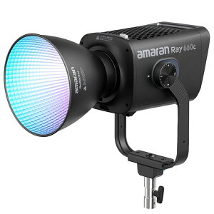 Aputure amaran Ray 660c COB LED�r�f�I���C�g 660W OmniColor �t���J���[ CRI95+ TLCI95+ 1800K-20000K�F���x G/M�␳ NFC�����y�A�����O DMX �A�v������ Bowens�}�E���g ���� �B�e���C�g �X�^�W�I�Ɩ��A���C�u�z�M