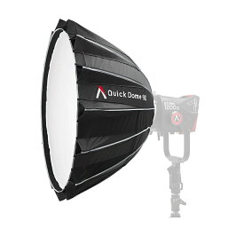 Aputure Quick Dome 90 ソフトボックス 直径89cm クイックリリース設計 60cm深さ 深い放物線 Bowensマウント Aputure STORM 400x 700x 1000c 1200xに対応