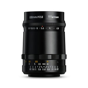 TTArtisan 100mm F2.8 �t���T�C�Y ���]�������Y �}�j���A���t�H�[�J�X �o�u���{�P M42�}�E���g�Ή� �P�œ_�����Y