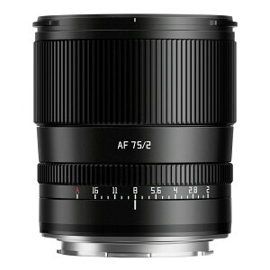 TTArtisan AF 75mm F2 FE Z L �P�œ_�����Y �t���T�C�Y ����a �I�[�g�t�H�[�J�X ���]�������Y Sony E Nikon Z �x�m�t�C���� X L�}�E���g�Ή� �|�[�g���[�g�B�e�ɍœK