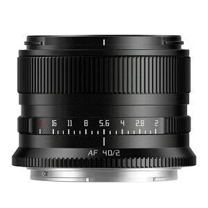 TTArtisan AF 40mm F2 Pœ_Y tTCY a I[gtH[JX Sony E Nikon Z L}Egp JY