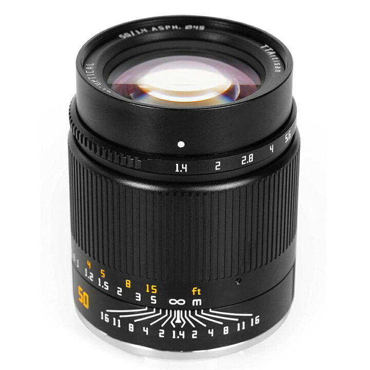 楽天市場】【正規品】 TTArtisan 50mm F1.4 ASPH マニュアルフォーカス  