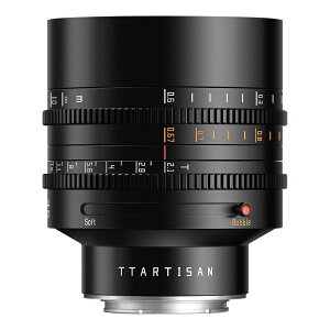 TTArtisan 85mm T2.1 �V�l�}�����Y �t���T�C�Y ��d�{�P �\�t�g�{�P �o�u���{�P�؂�ւ��\ �\�j�[ E �j�R�� Z �L���m�� RF L�}�E���g�Ή� �P�œ_�����Y