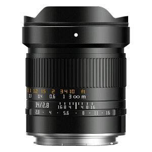 TTArtisan 14mm F2.8 �t���T�C�Y �L�p�����Y ����a �}�j���A���t�H�[�J�X Sony E Canon RF Nikon Z L�}�E���g�Ή� �P�œ_�����Y