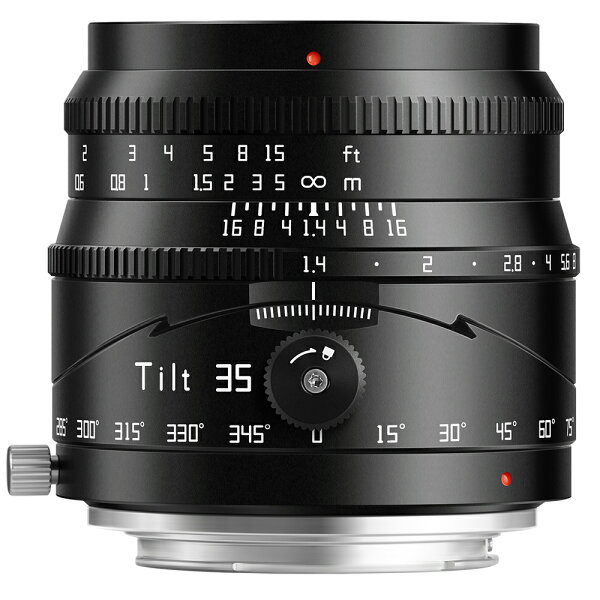 TTArtisan Tilt 35mm F1.4 ティルトレンズ APS-C 大口径 単焦点レンズ マニュアルフォーカス Sony E Fujifilm X Canon RF Nikon Z M43マウント対応 Tilt Lens