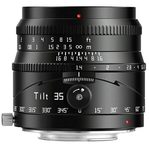 TTArtisan Tilt 35mm F1.4 �e�B���g�����Y APS-C ����a �P�œ_�����Y �}�j���A���t�H�[�J�X Sony E Fujifilm X Canon RF Nikon Z M43�}�E���g�Ή� Tilt Lens