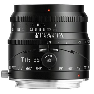 TTArtisan Tilt 35mm F1.4 �e�B���g�����Y APS-C ����a �P�œ_�����Y �}�j���A���t�H�[�J�X Sony E Fujifilm X Canon RF Nikon Z M43�}�E���g�Ή� Tilt Lens