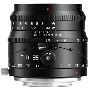 TTArtisan Tilt 35mm F1.4 �e�B���g�����Y APS-C ����a �P�œ_�����Y �}�j���A���t�H�[�J�X Sony E Fujifilm X Canon RF Nikon Z M43�}�E���g�Ή� Tilt Lens
