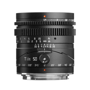 TTArtisan 50mm F1.4 �e�B���g�����Y �t���T�C�Y ����a �P�œ_�����Y �}�j���A���t�H�[�J�X Canon RF�}�E���g�Ή� Tilt Lens