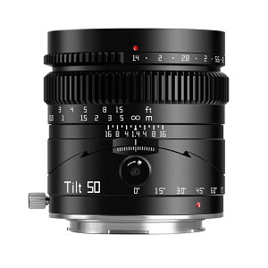 TTArtisan 50mm F1.4 �e�B���g�����Y �t���T�C�Y ����a �P�œ_�����Y �}�j���A���t�H�[�J�X �V�O�}/�p�i�\�j�b�N/���C�J L�}�E���g�Ή� Tilt Lens