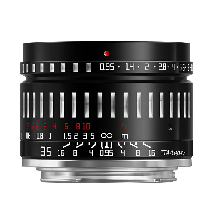 楽天市場】TTArtisan 35mm F0.95 単焦点レンズ 大口径 APS-C 