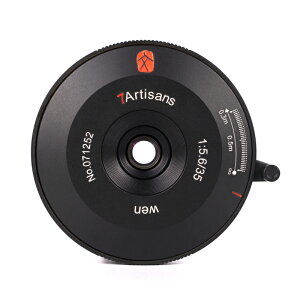 7artisans 35mm F5.6 カメラ交換レンズ 広角レンズ 単焦点レンズ Leica Mマウント M-M M240 M3 M6 M7 M8 M9p M10 M-P M7 M-A M-D M240 M-P240 M Typ-262 M10Rカメラに適応 超薄型レンズ ライカM (ブラック)