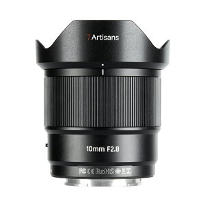 7Artisans AF 10mm F2.8 ���L�p�����Y APS-C �I�[�g�t�H�[�J�X 105.3°��p �R���p�N�g �y�ʉ� �x�m�t�C���� X �\�j�[ E �j�R�� Z�}�E���g�Ή� �P�œ_�����Y �����A���z�A��i�AVlog�B�e�ɍœK